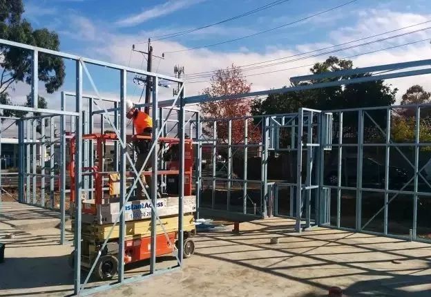 The KFC we often visit is actually built with light steel!(images4)