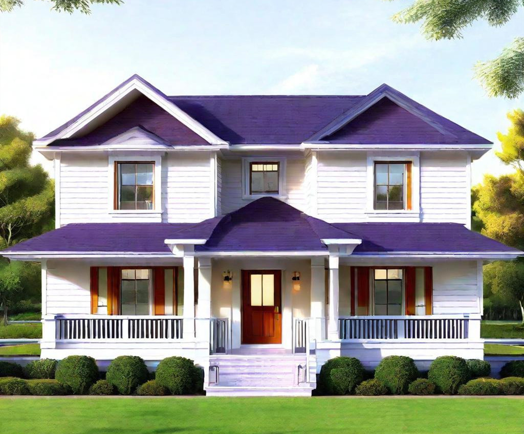 Light Steel Villa Floor Plan Rendering Light Steel Villa Floor Plan Rendering
