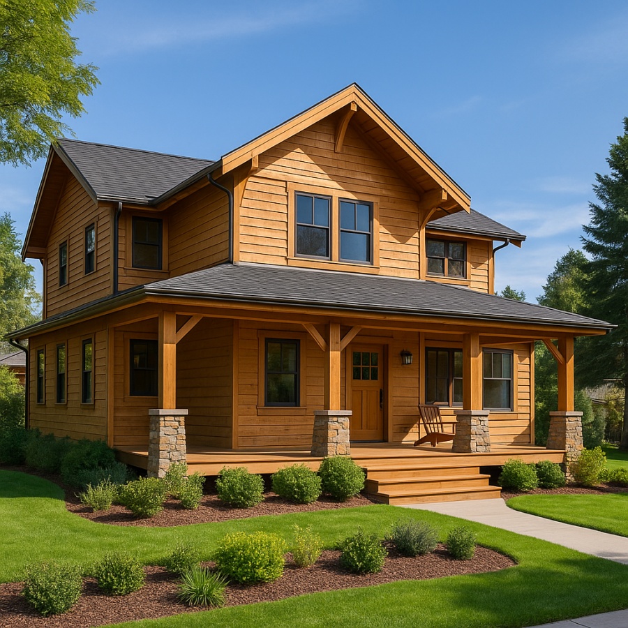 澳大利亞兩層木結構別墅 澳大利亞兩層木結構別墅