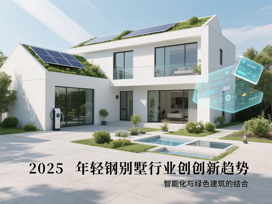 2025年輕鋼別墅行業創新趨勢：智能化與綠色建筑的結合